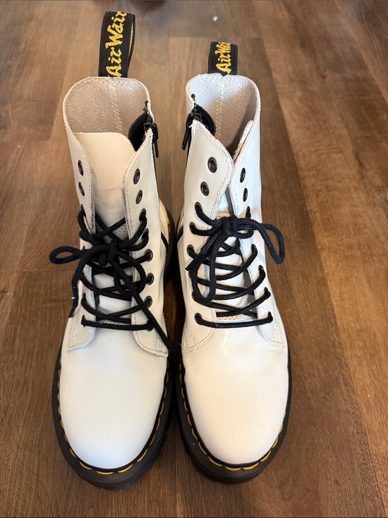 Dr. Martens Shoes - Dr. Martens White JADON Platform
